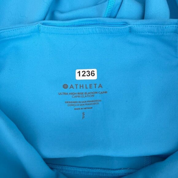 Athleta Ultra High Rise Elation Capri Leggings Yoga Pilates Active Pants Women S - Picture 5 of 11